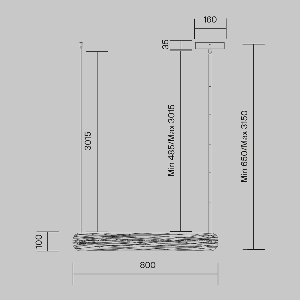 Подвесной светильник Frostum в Москве
