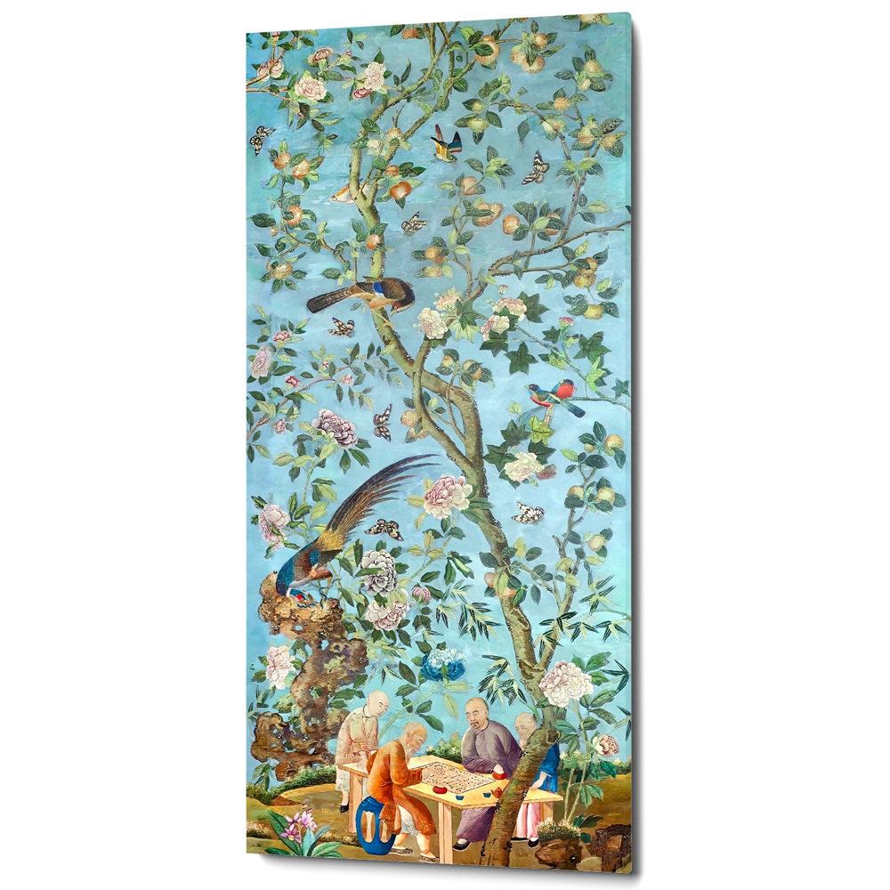 

Постер на холсте в стиле шинуазри Playing Weiqi in the Peach Orchard Poster