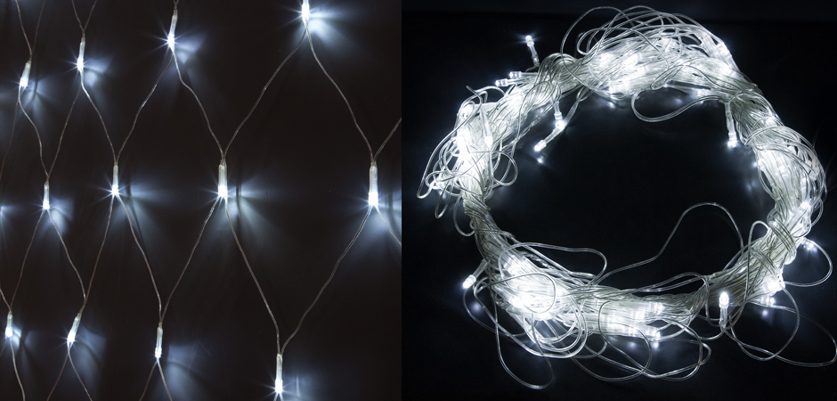 Гирлянда-Сетка Белым свет диодов - Loft-Concept в Москве