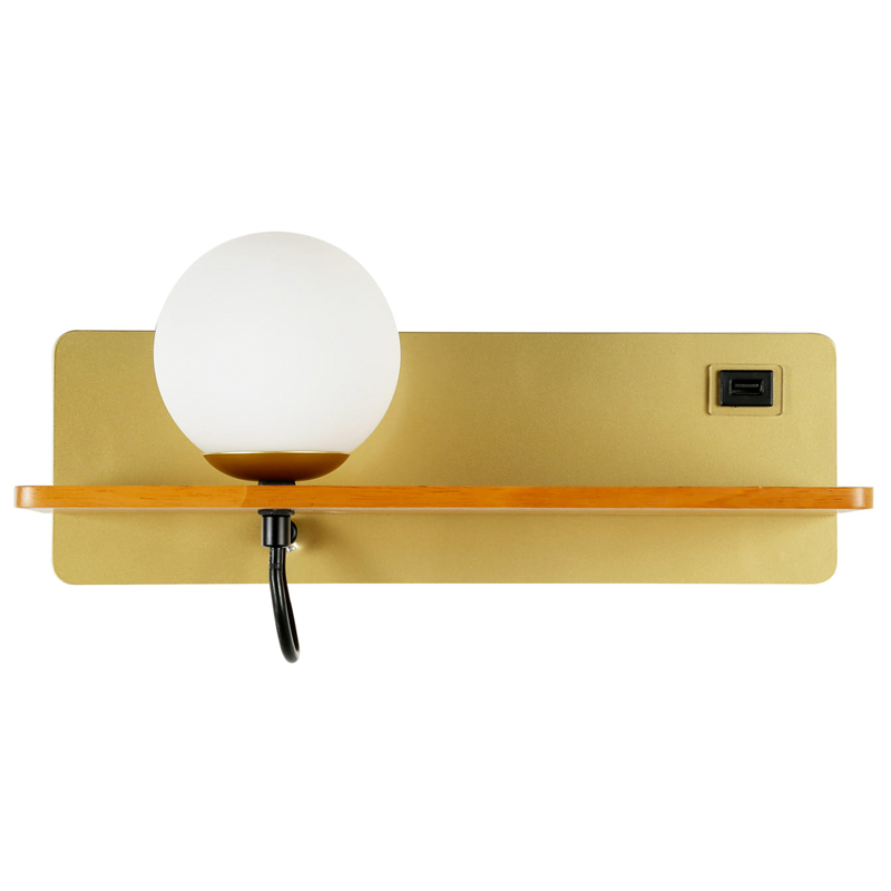    Gold GAVIN WOOD USB       | Loft Concept 