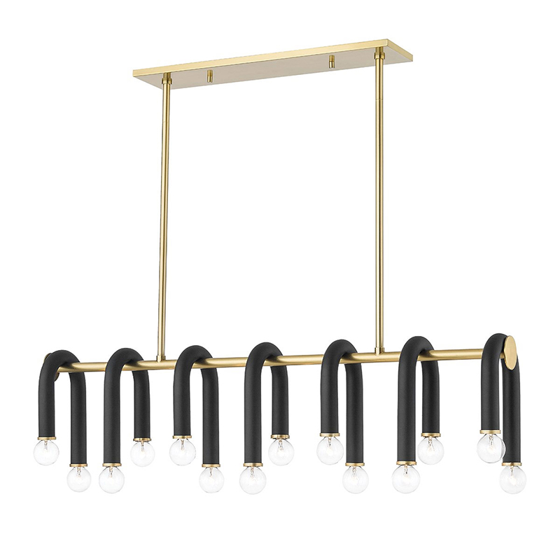  Paulson floppy chandelier gold     | Loft Concept 