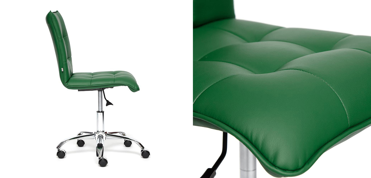 Кресло Deborah eco-leather green - фото №1