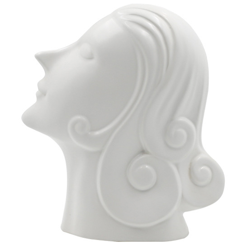  Side Profile White Statuette    | Loft Concept 