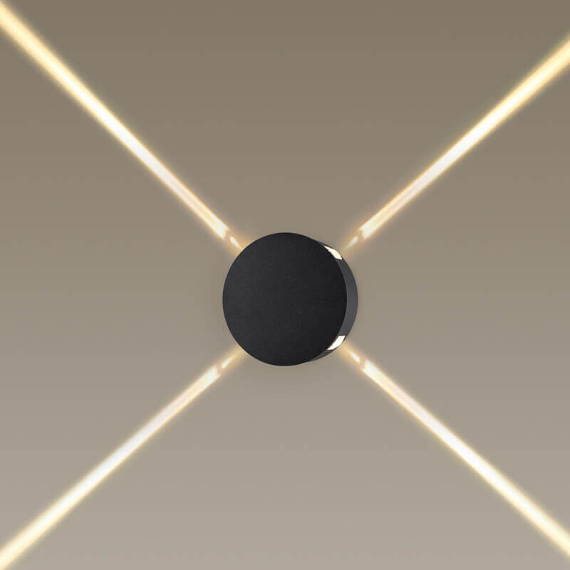  Jedi Beam Sconce Circle black    | Loft Concept 