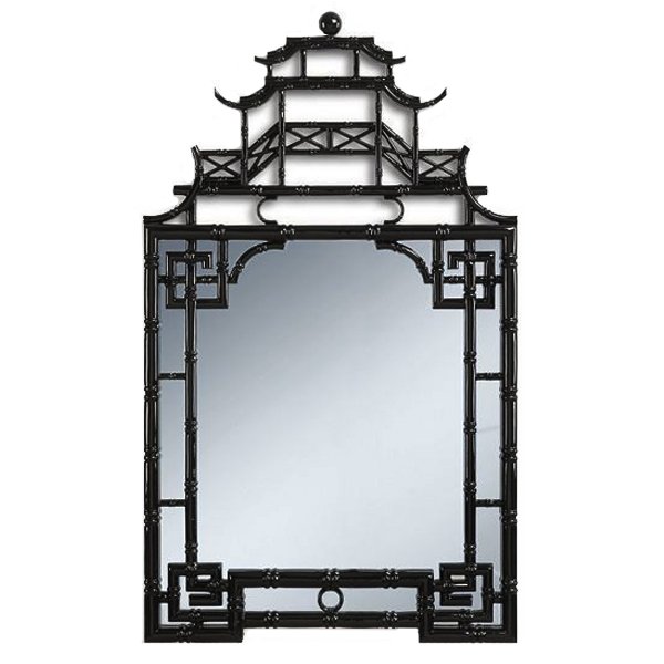  Pagoda Mirror Black    | Loft Concept 