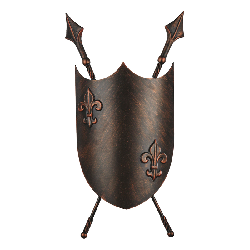  Shield Heraldic Lily Sconce     | Loft Concept 
