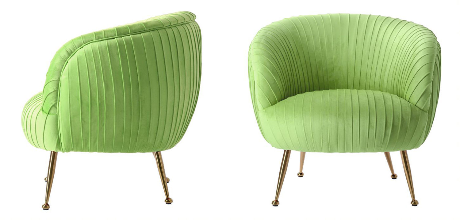 Кресло SOUFFLE CHAIR green - фото