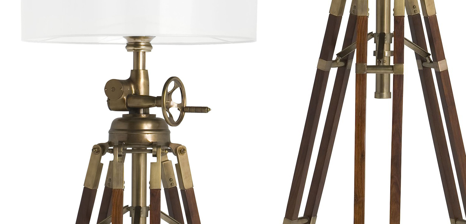 Торшер Eichholtz Floor Lamp Royal Marine Cream - фото