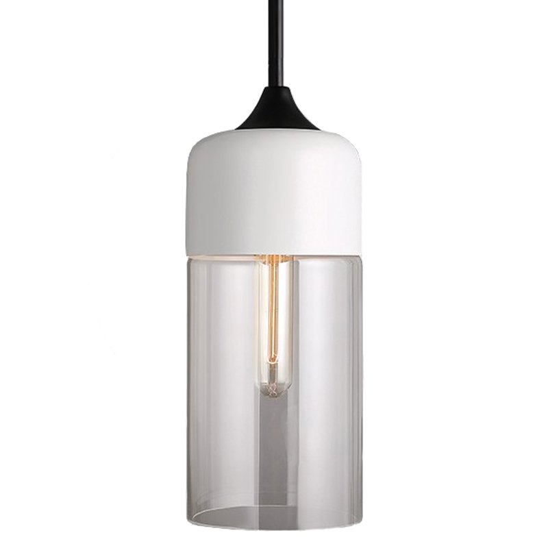   Hanglamp zwart glas White I      | Loft Concept 