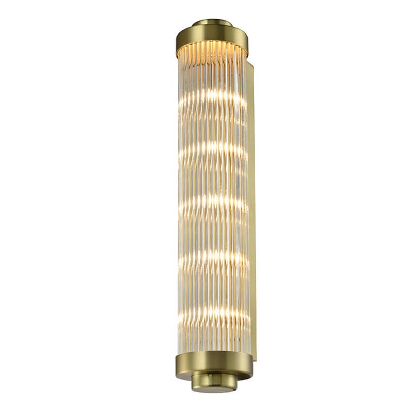  Buck Glass TUBE Wall Lamp Brass   (Transparent)   | Loft Concept 