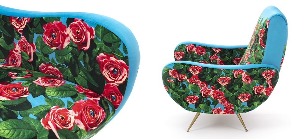 Кресло Seletti Armchair Roses - фото