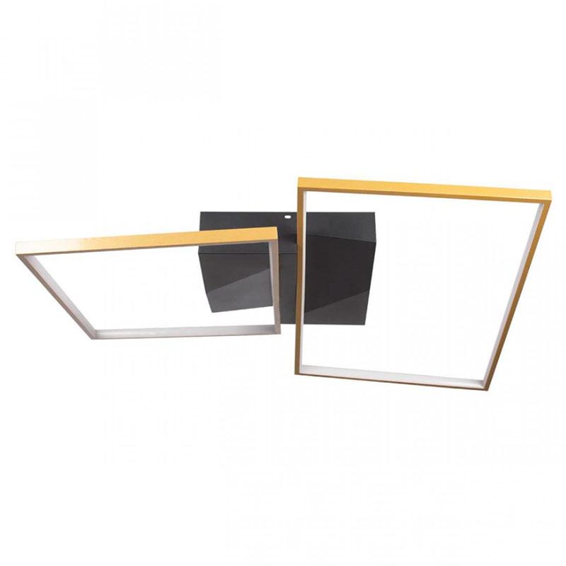   Black square and rectangle Gold     | Loft Concept 