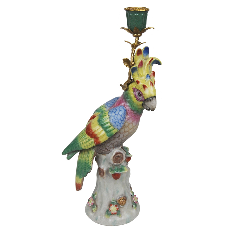 Corella Parrot Candlestick    | Loft Concept 