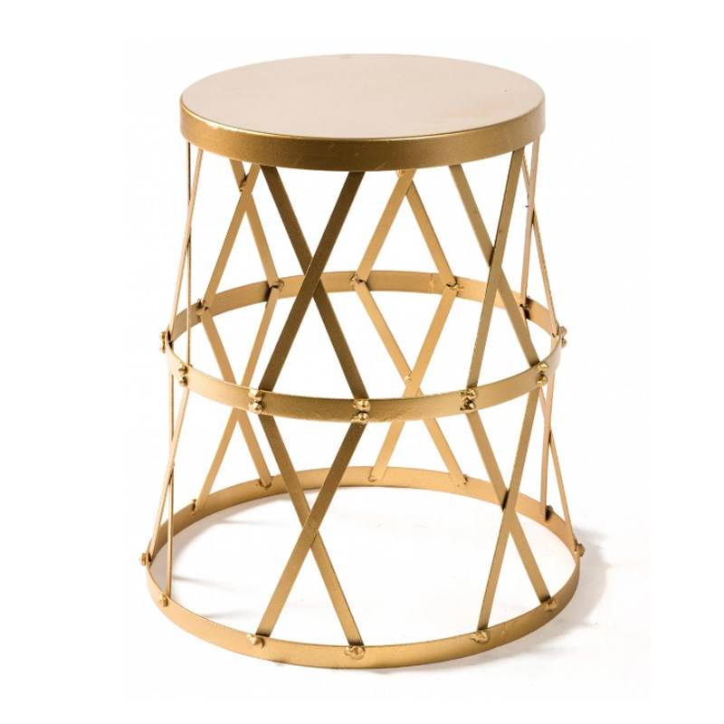   Metal Round Drum     | Loft Concept 