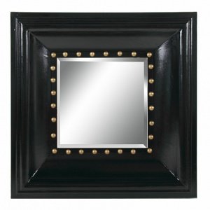 Зеркало настенное состаренное Black Foursquare