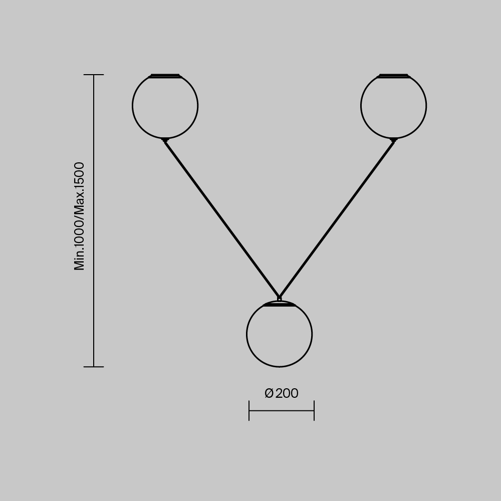 Подвесной светильник Twins 3000К 26Вт в Москве