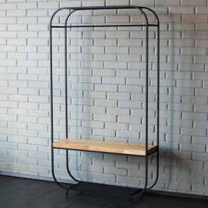 Рейл Hardin Industrial Metal Rust Clothes Rail