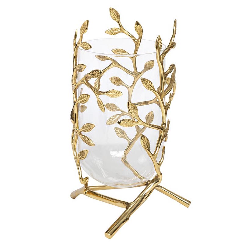 Ваза Golden Branches Vase Золотой в Москве | Loft Concept 