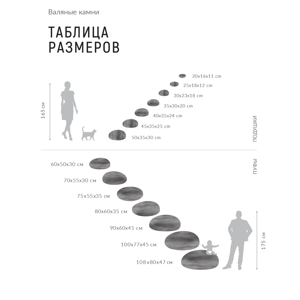 Пуф - Камень GREY MARBLE в Москве