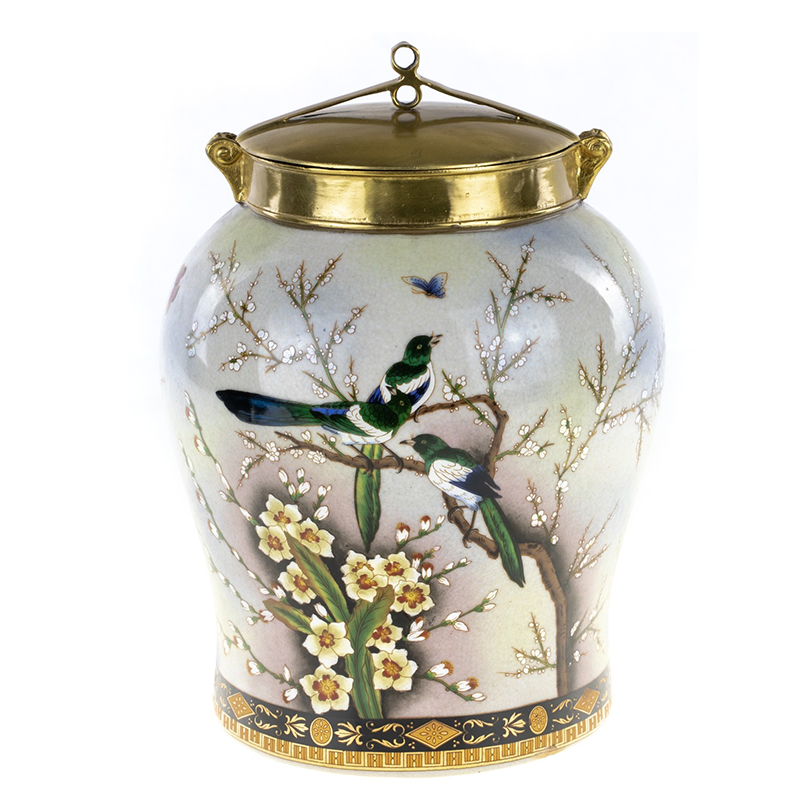  Magpies on Cherry Blossom Vase     | Loft Concept 