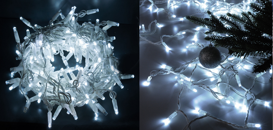 Гирлянда для улицы с Белым светом - Loft-Concept в Москве