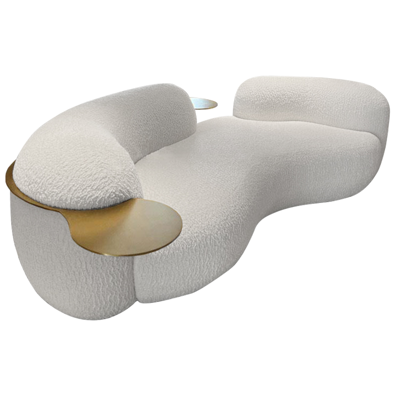  Lammert White Boucle Sofa     | Loft Concept 