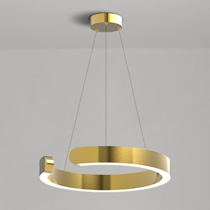      Golden Horizontal Ring     | Loft Concept 