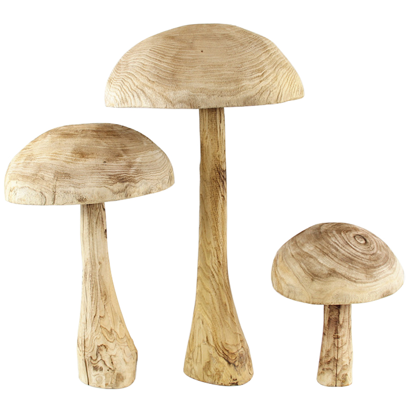     Wooden Mushrooms    | Loft Concept 