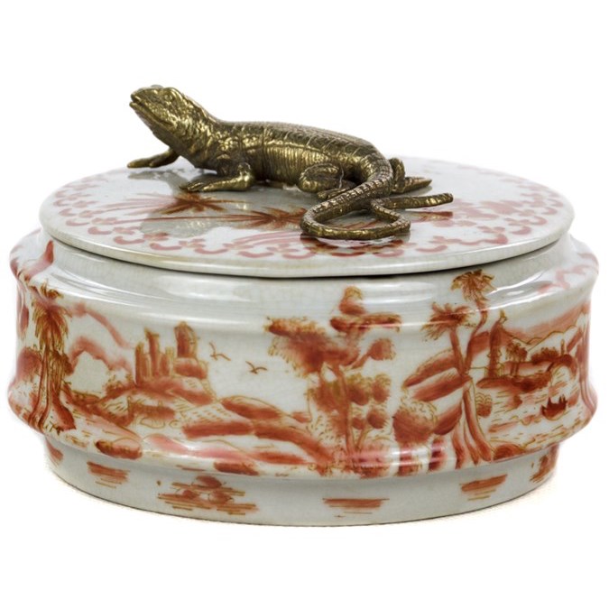  Box Bronze Lizard Chinoiserie   ̆   | Loft Concept 
