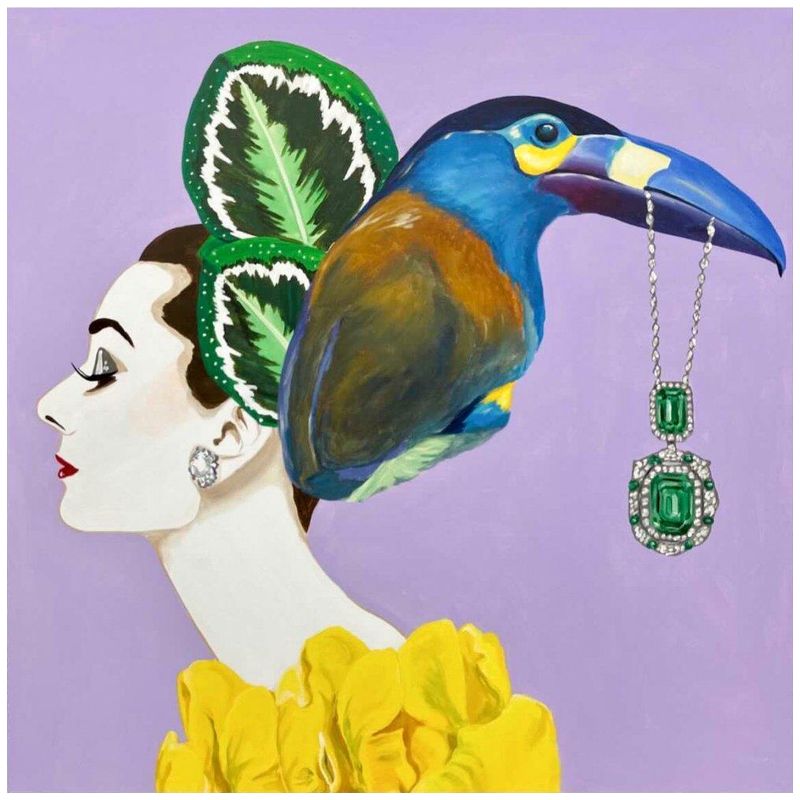  Audrey with Blue Toucan Headdress    | Loft Concept 