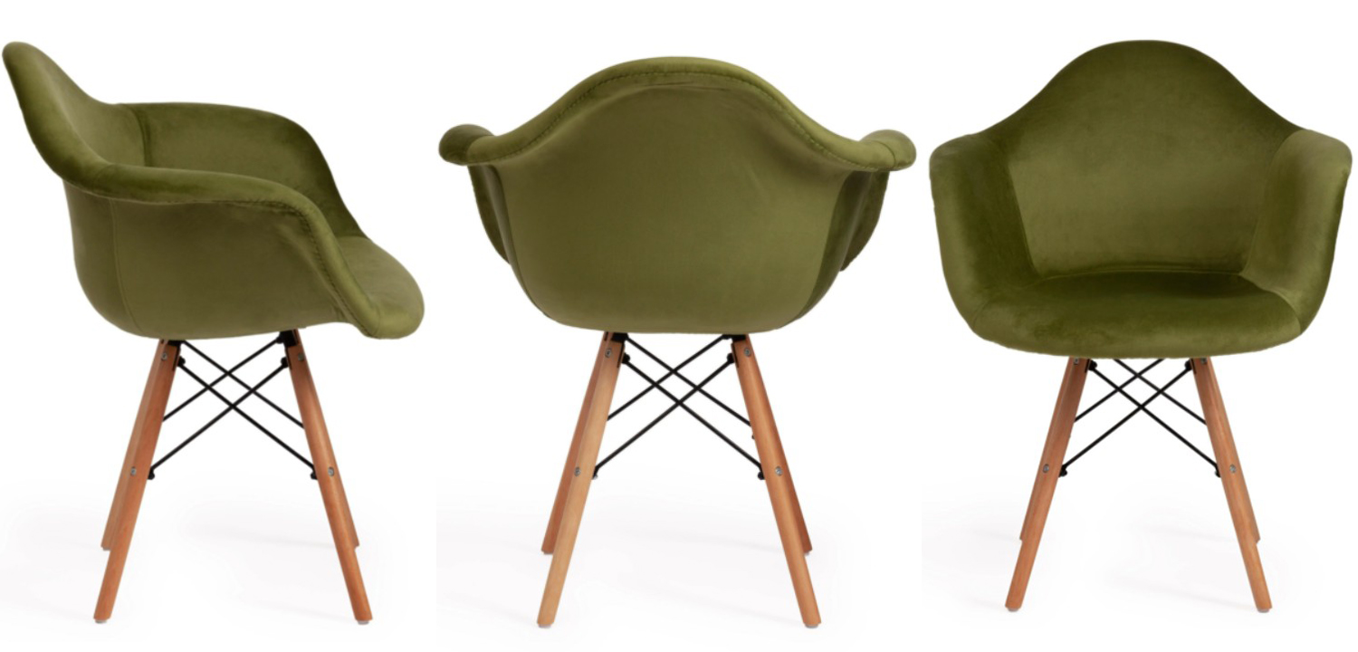 Стул DAW khaki - фото