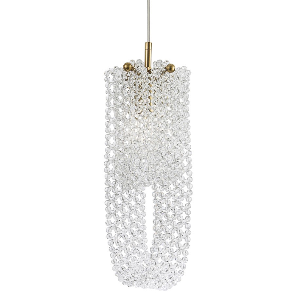 

Подвесной светильник с хрустальными подвесками Godard Crystal Hanging Lamp