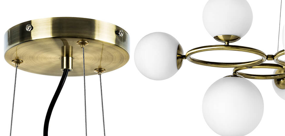 Люстра Bubbles on 4 Rings Chandelier - фото №1