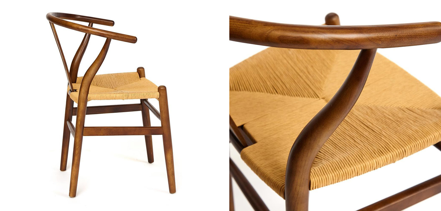 Стул Scandinavian Hand Weaving Elm ручное плетение - фото