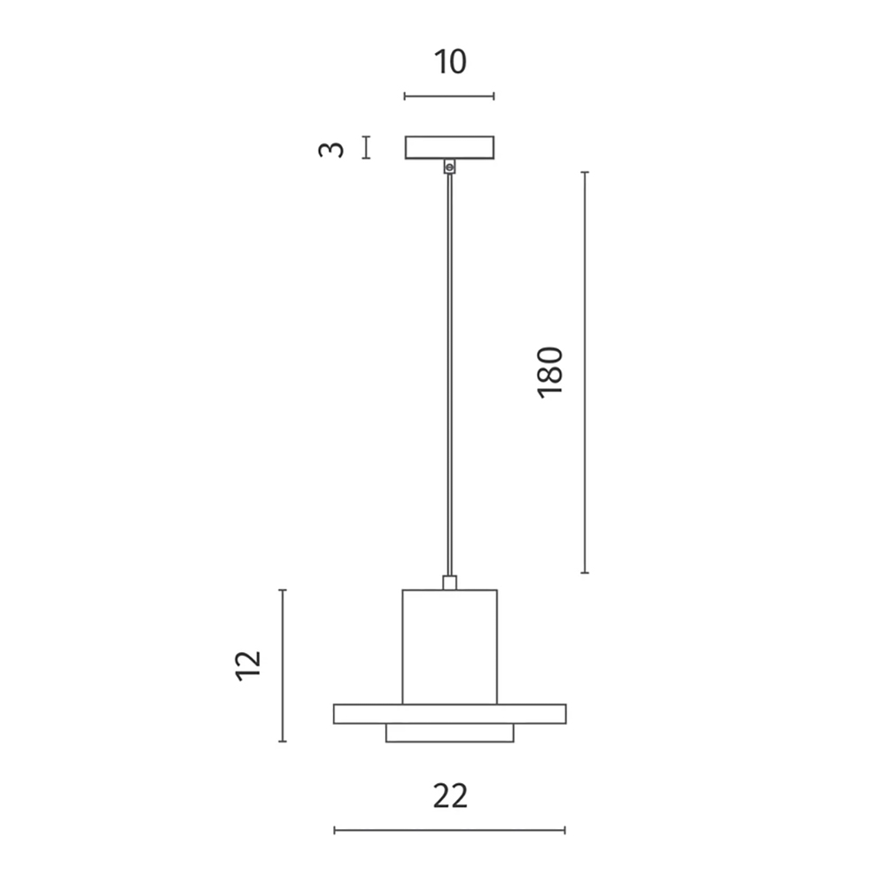 Подвесной светильник Douro Light белый мрамор в Москве