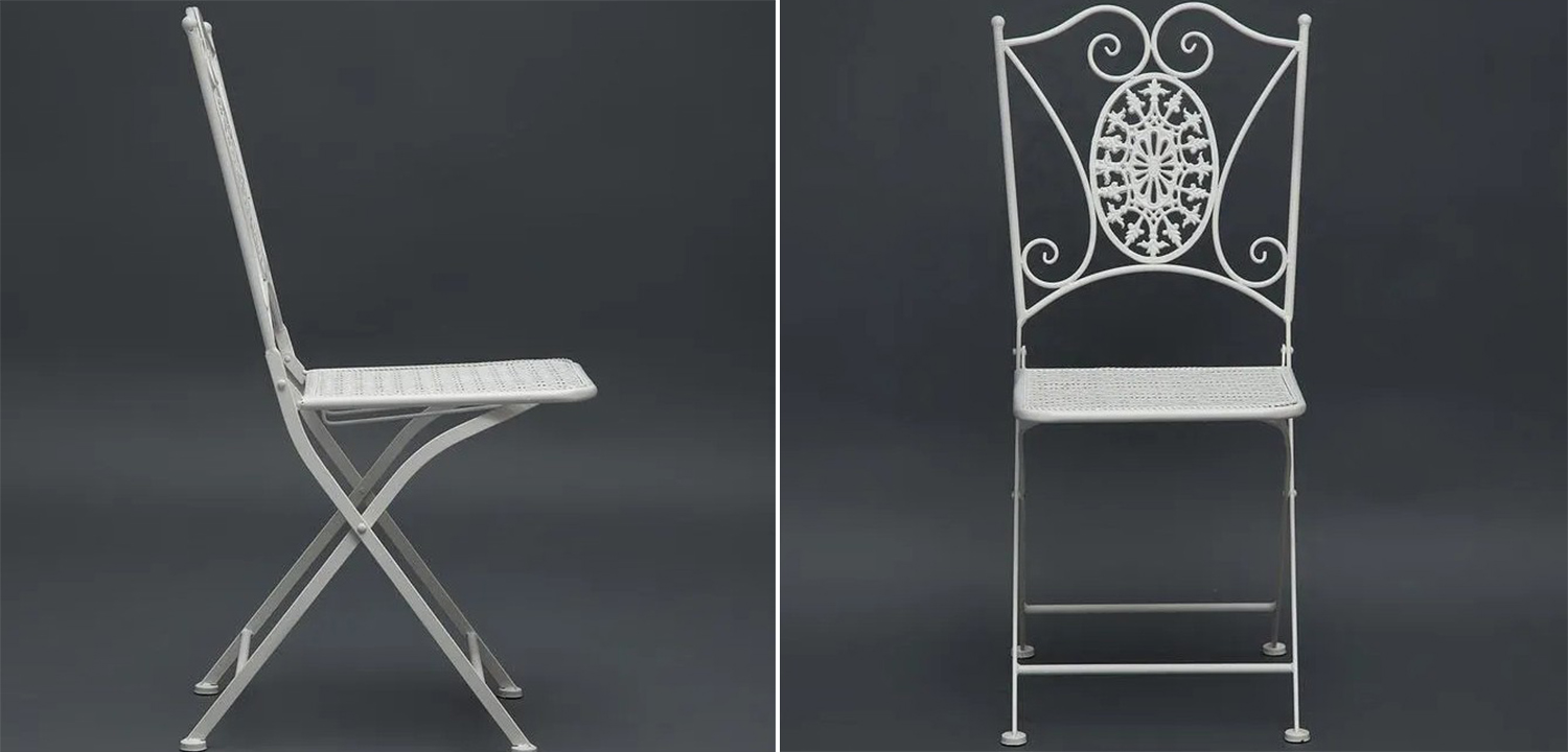 Стул Forged Patterns Eline White - фото