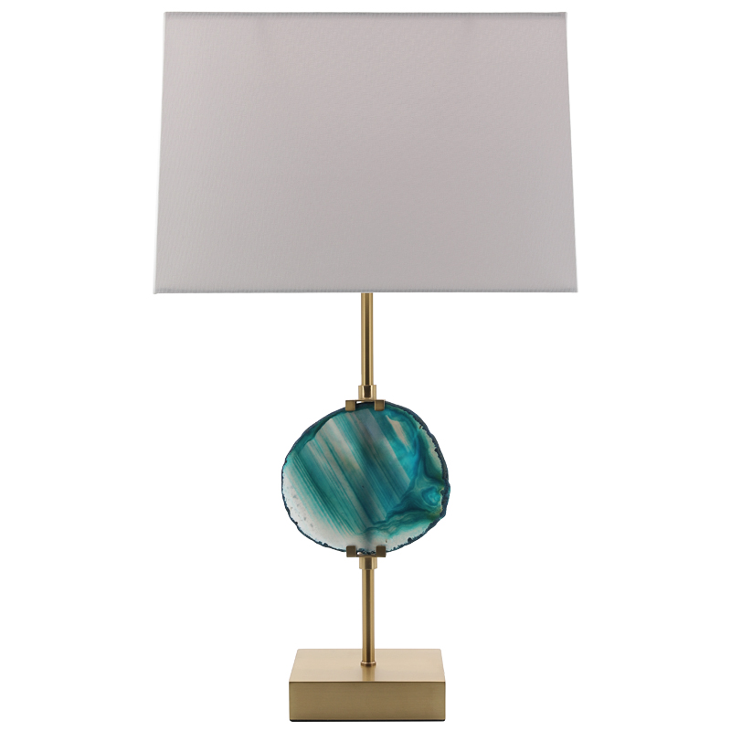 

Настольная лампа Blue Agate Design Table Lamp