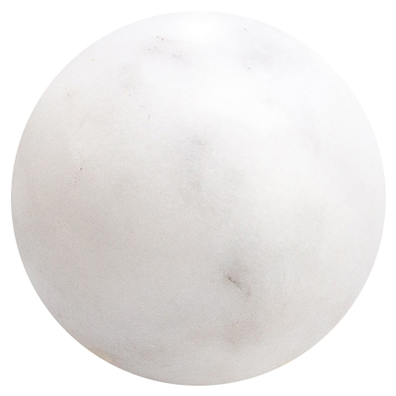 

Шар декоративный из натурального камня Мрамор Белый Natural Stone Spheres
