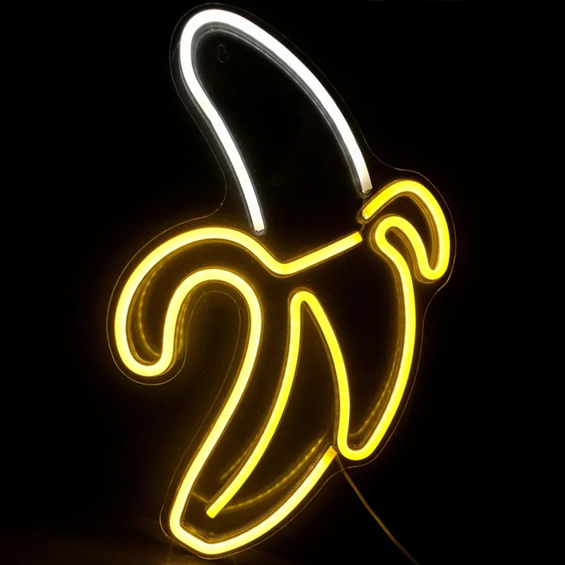    Banana Neon Wall Lamp      | Loft Concept 