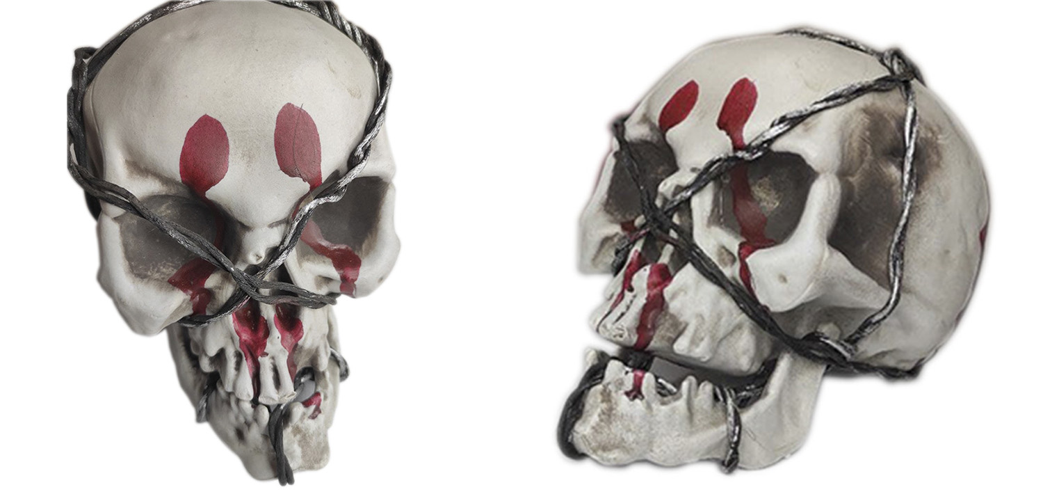 Аксессуар HALLOWEEN Skull - фото