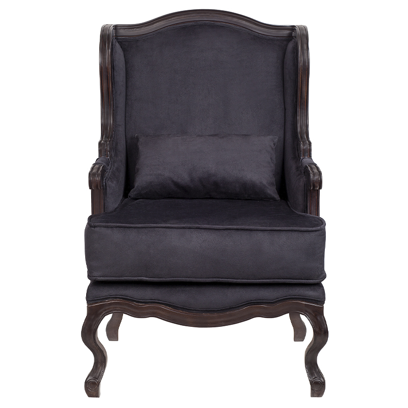 

Кресло George Grand Armchair black velour