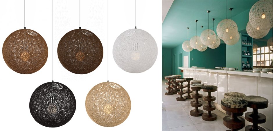 Подвесной светильник The Random Light Black 60 - Loft-Concept в Москве