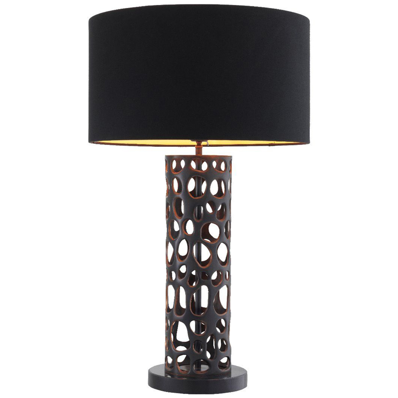   Eichholtz Table Lamp Dix Bronze      Nero    | Loft Concept 