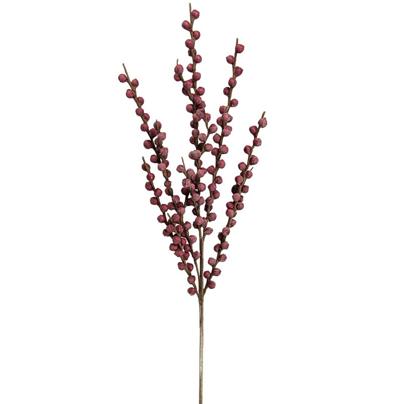 

Декоративный искусственный цветок Барбарис красный