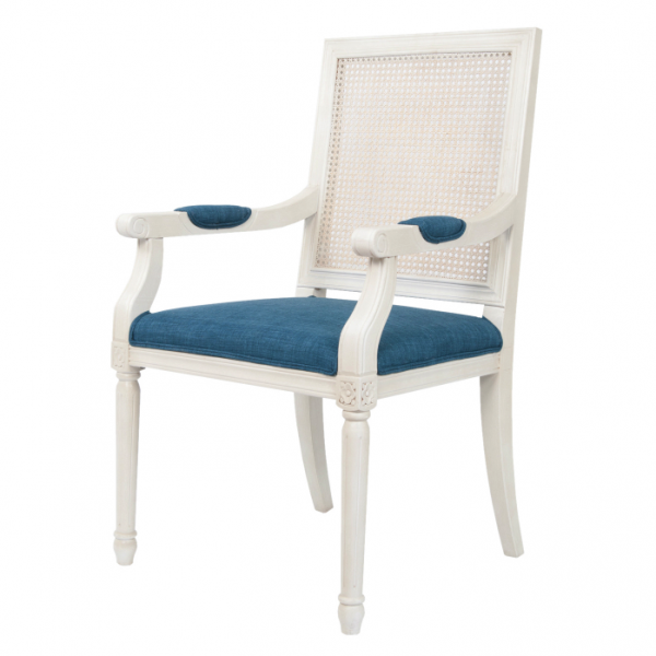  French chairs Provence Garden White ArmChair  -   | Loft Concept 