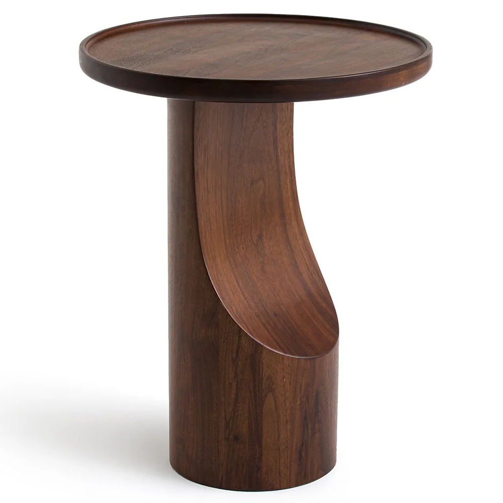 

Приставной столик из массива дерева Walnut