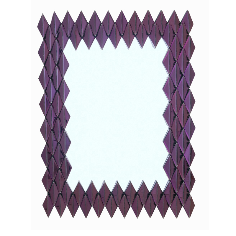  Purple Rhombuses Mirror    | Loft Concept 