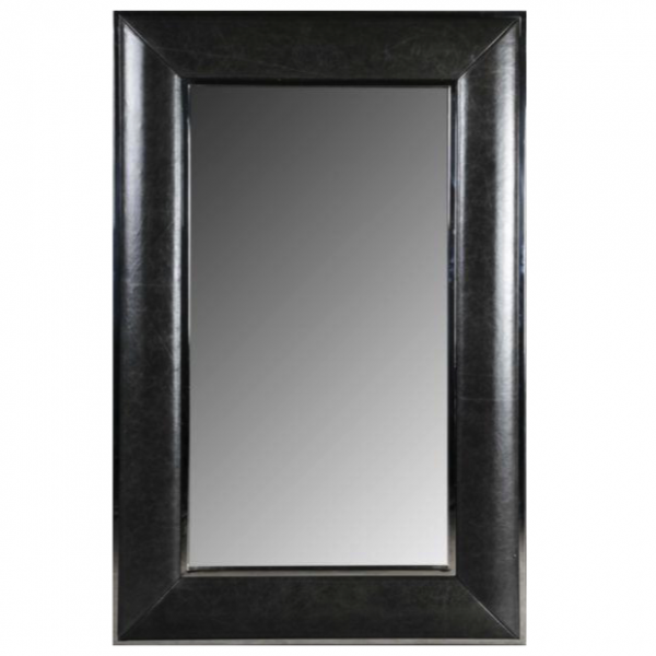  Leather Lux Mirror Square    | Loft Concept 