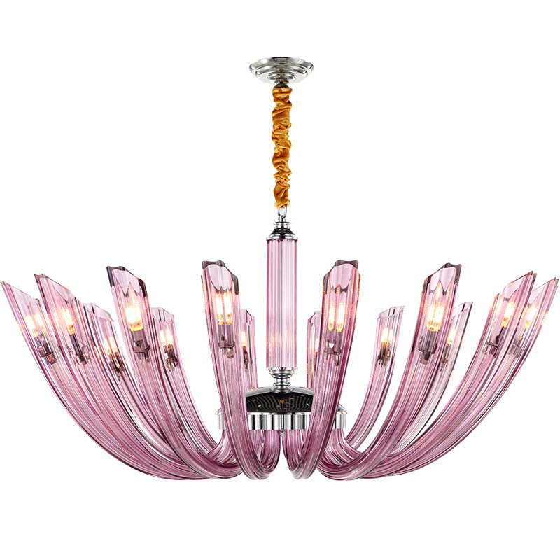  Pink Rays Chandelier     | Loft Concept 