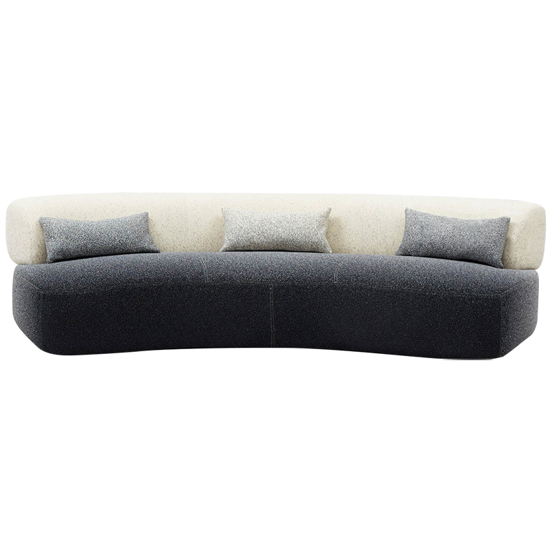  Gradient Grey Beige Sofa     | Loft Concept 